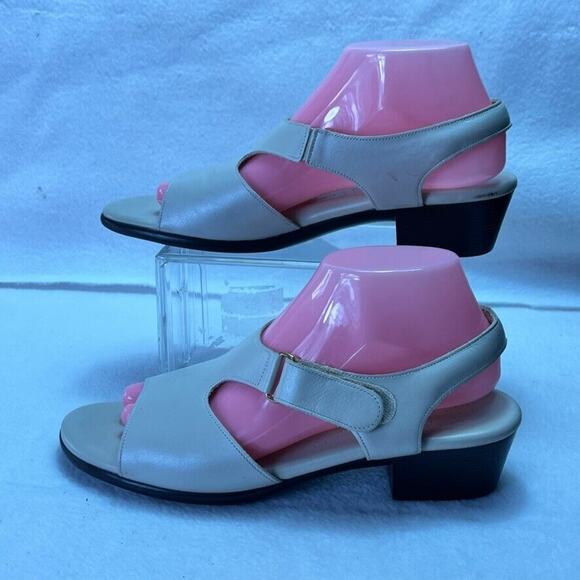 SAS Sandals Womens Size 9.5 M Perl Suntimer Tripad Comfort Slingback Hoop & Loop - Picture 5 of 15